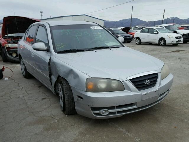 KMHDN46D54U856070 - 2004 HYUNDAI ELANTRA GL SILVER photo 1