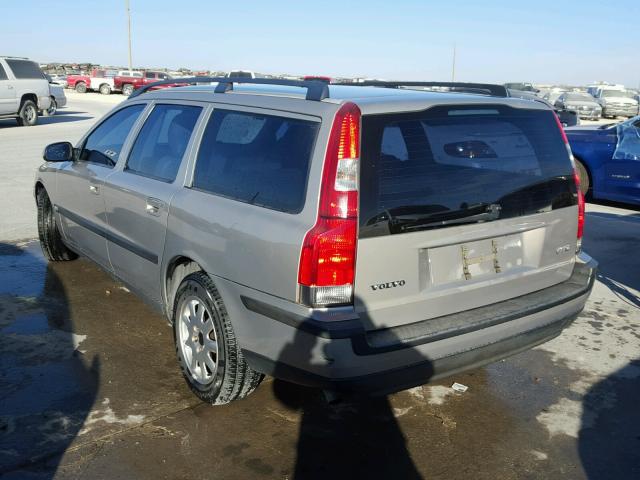 YV1SW61R021174374 - 2002 VOLVO V70 Коричневый фото 3