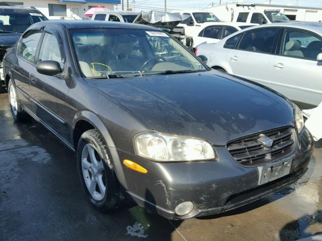 JN1CA31D1YT724483 - 2000 NISSAN MAXIMA GLE GRAY photo 1