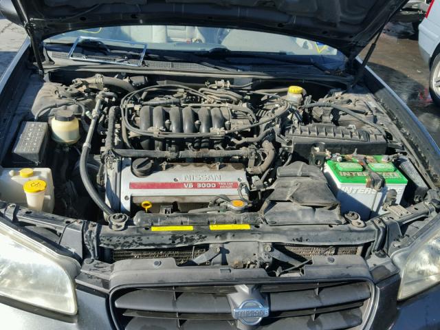 JN1CA31D1YT724483 - 2000 NISSAN MAXIMA GLE GRAY photo 7