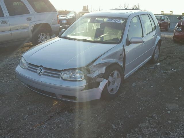 9BWGA21J5Y4025159 - 2000 VOLKSWAGEN GOLF GLS SILVER photo 2