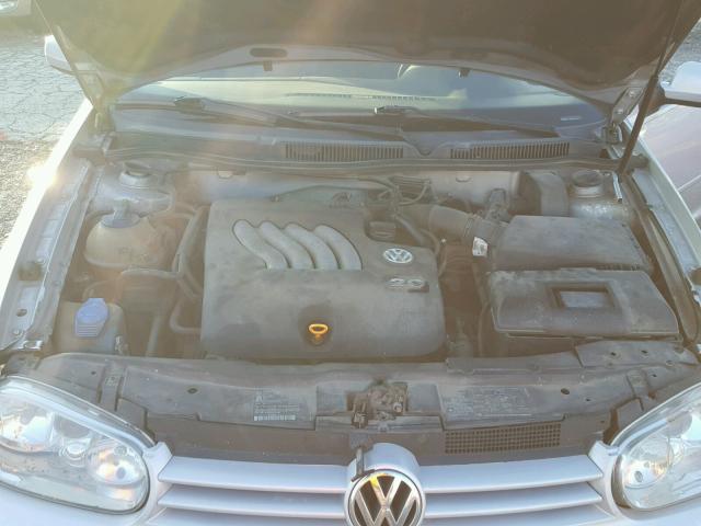 9BWGA21J5Y4025159 - 2000 VOLKSWAGEN GOLF GLS SILVER photo 7