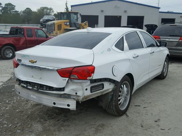 2G11X5SL4F9173192 - 2015 CHEVROLET IMPALA LS WHITE photo 4