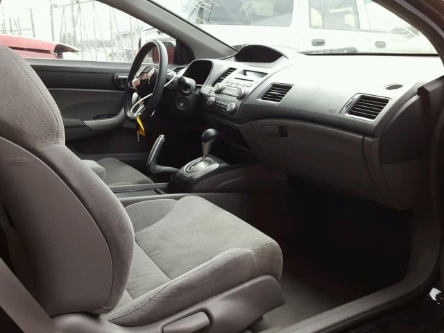 2HGFG1B80BH515997 - 2011 HONDA CIVIC EX BLACK photo 5