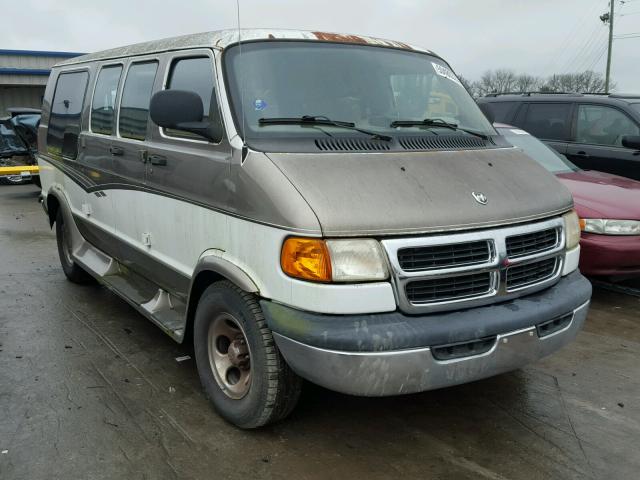 2D6WB11Z83K529684 - 2003 DODGE RAM VAN B1 WHITE photo 1