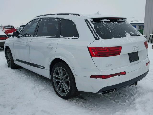 WA1VAAF78HD045828 - 2017 AUDI Q7 PRESTIG WHITE photo 3