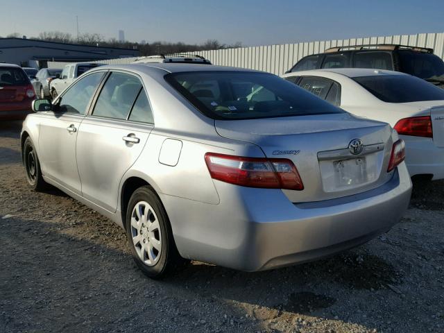 4T1BE46K37U154839 - 2007 TOYOTA CAMRY NEW SILVER photo 3