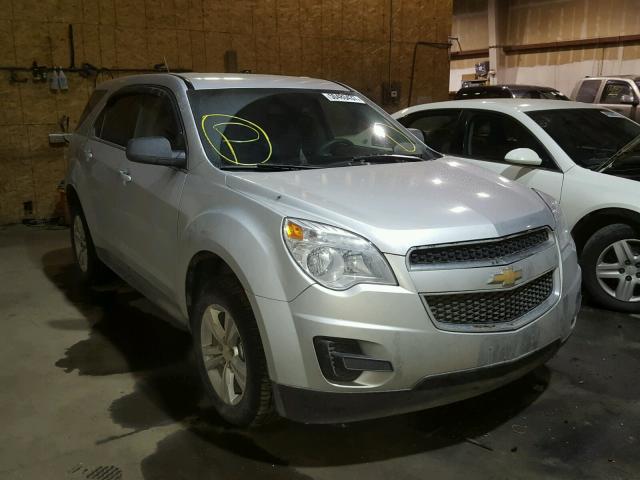 1GNFLEEK4FZ100865 - 2015 CHEVROLET EQUINOX LS Gümüş foto 1