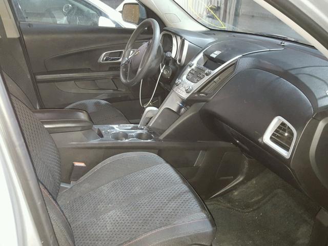 1GNFLEEK4FZ100865 - 2015 CHEVROLET EQUINOX LS Gümüş foto 5