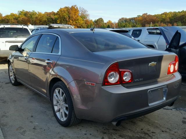 1G1ZE5E79AF142088 - 2010 CHEVROLET MALIBU LTZ 棕色 照片 3