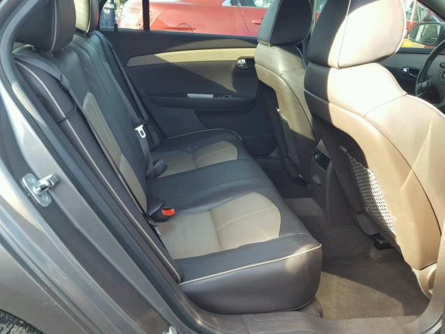 1G1ZE5E79AF142088 - 2010 CHEVROLET MALIBU LTZ 棕色 照片 6