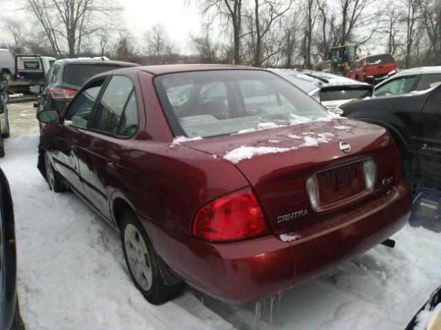 3N1CB51D05L479037 - 2005 NISSAN SENTRA 1.8 RED photo 3