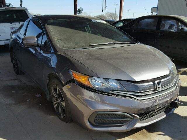 2HGFG3B87EH524647 - 2014 HONDA CIVIC EX GRAY photo 1