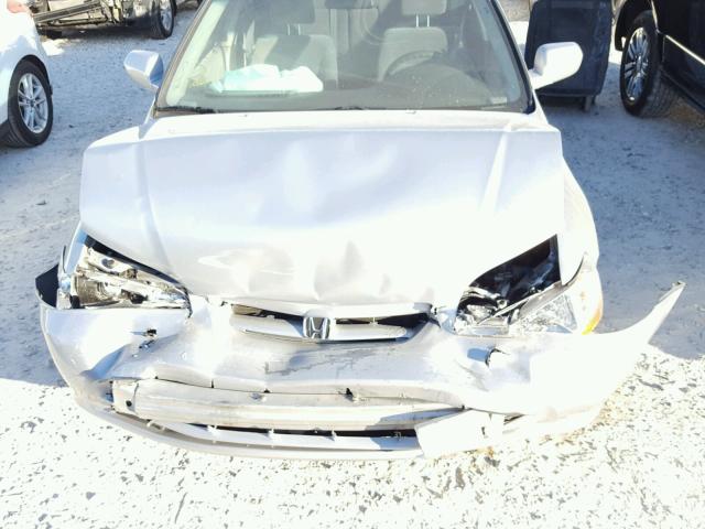 1HGCG66892A164936 - 2002 HONDA ACCORD EX SILVER photo 7