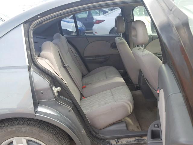 1G8AJ55F66Z101005 - 2006 SATURN ION LEVEL GRAY photo 6