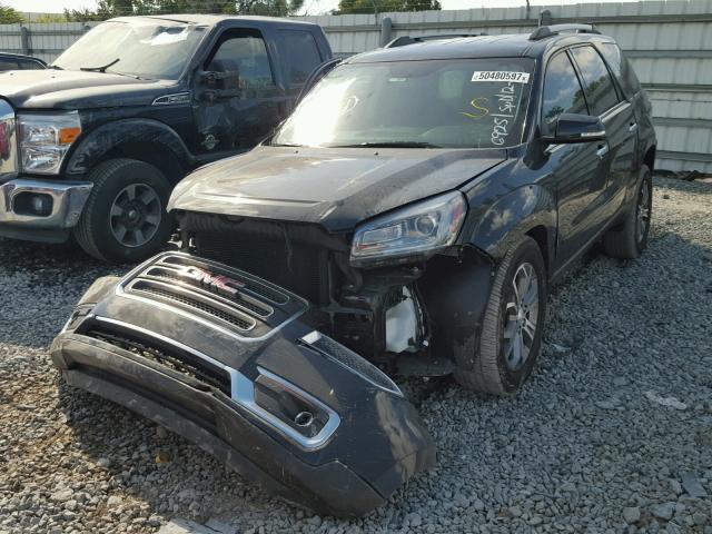 1GKKRRKD5EJ236295 - 2014 GMC ACADIA SLT BLACK photo 2