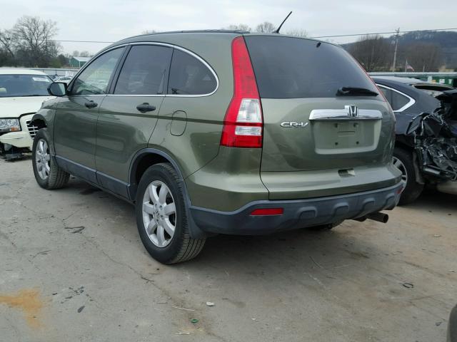 JHLRE38597C056217 - 2007 HONDA CR-V EX GREEN photo 3