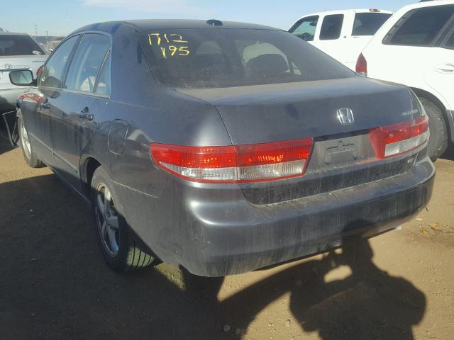 JHMCM55854C020180 - 2004 HONDA ACCORD EX GRAY photo 3