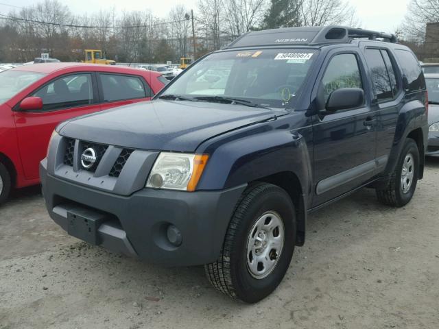 5N1AN08U36C505580 - 2006 NISSAN XTERRA OFF BLUE photo 2