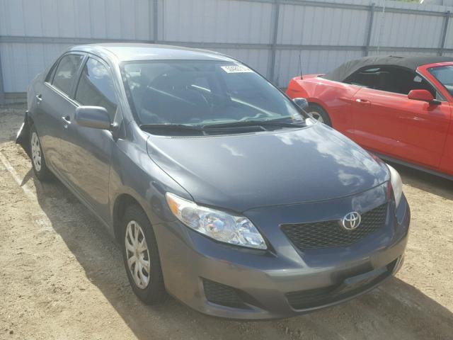 1NXBU4EE3AZ216973 - 2010 TOYOTA COROLLA BA GRAY photo 1