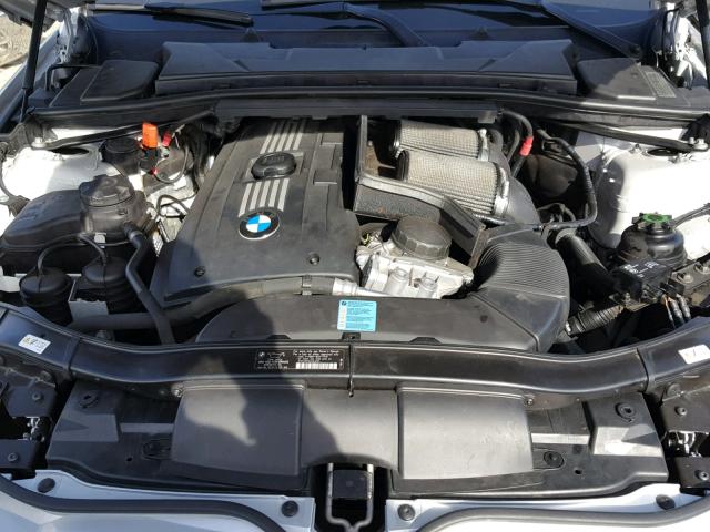 WBAKG1C54BE617812 - 2011 BMW 335 IS SILVER photo 7