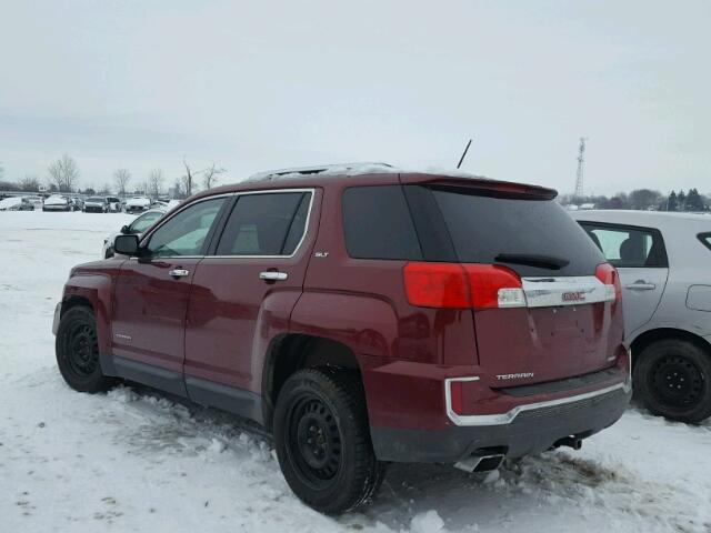 2GKFLUEK4H6132365 - 2017 GMC TERRAIN SL RED photo 3