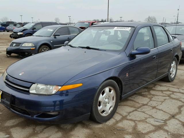 1G8JW52R2YY661757 - 2000 SATURN LS2 BLUE photo 2