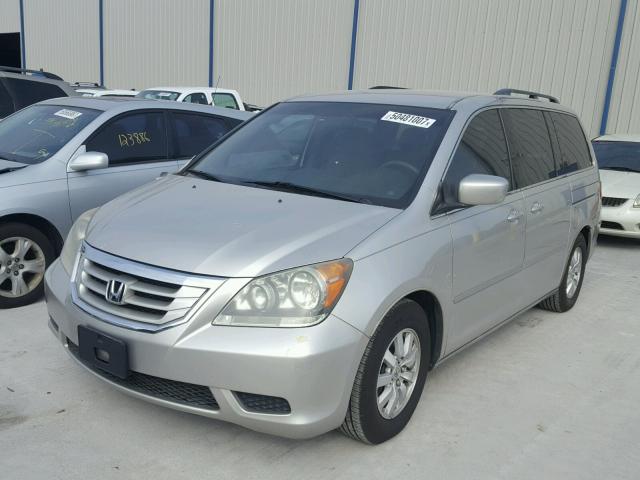 5FNRL38448B416766 - 2008 HONDA ODYSSEY EX SILVER photo 2