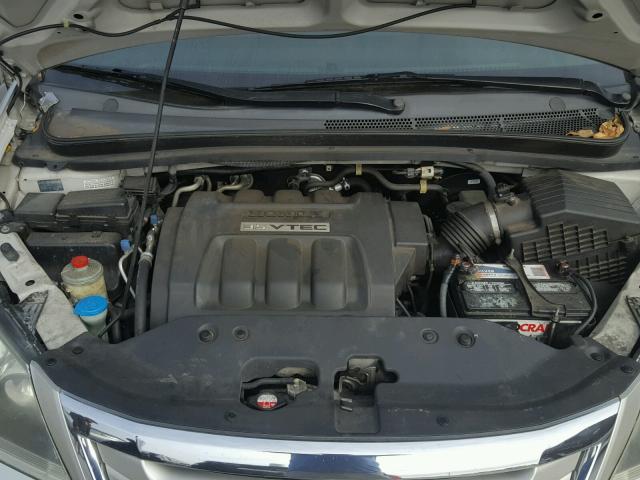 5FNRL38448B416766 - 2008 HONDA ODYSSEY EX SILVER photo 7