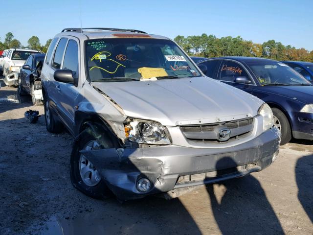 4F2YU09162KM64338 - 2002 MAZDA TRIBUTE LX SILVER photo 1