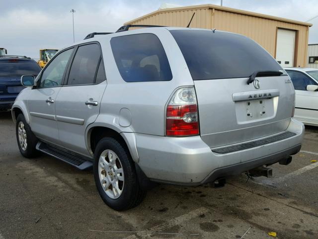 2HNYD18844H525517 - 2004 ACURA MDX TOURIN SILVER photo 3