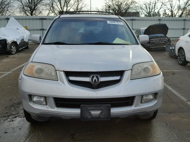 2HNYD18844H525517 - 2004 ACURA MDX TOURIN SILVER photo 9