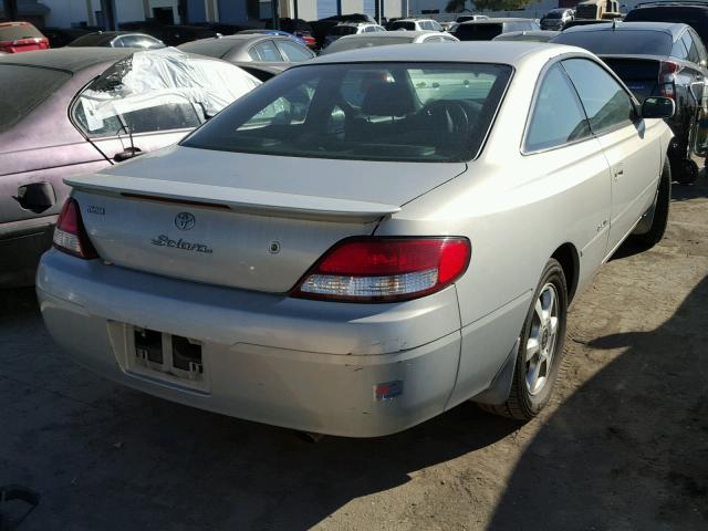 2T1CF22P01C527920 - 2001 TOYOTA CAMRY SOLA SILVER photo 4