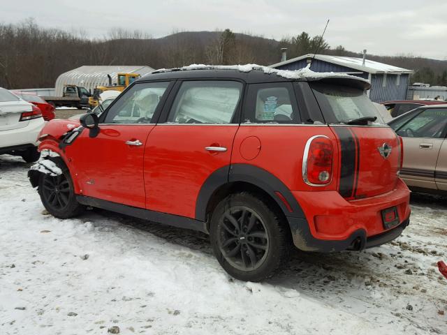 WMWZC5C58CWL60960 - 2012 MINI COOPER S C RED photo 3