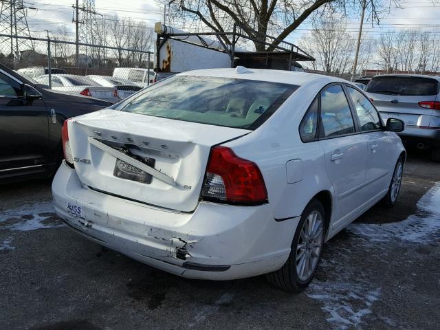 YV1MS382892452695 - 2009 VOLVO S40 2.4I WHITE photo 4