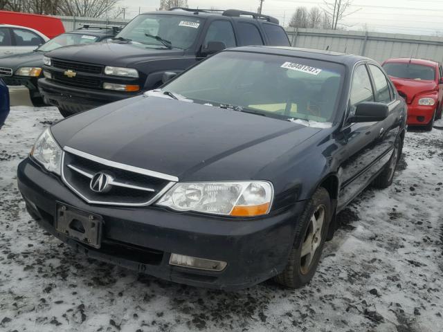 19UUA56723A024896 - 2003 ACURA 3.2TL BLACK photo 2