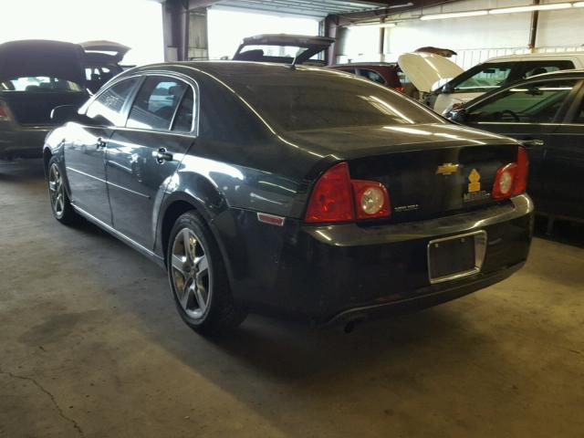 1G1ZH57B68F255497 - 2008 CHEVROLET MALIBU 1LT BLACK photo 3