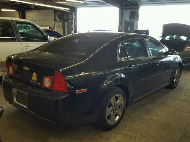 1G1ZH57B68F255497 - 2008 CHEVROLET MALIBU 1LT BLACK photo 4