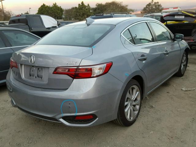 19UDE2F79HA001187 - 2017 ACURA ILX PREMIU SILVER photo 4