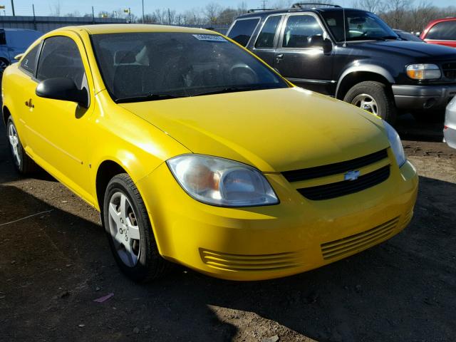 1G1AK15F677207844 - 2007 CHEVROLET COBALT LS YELLOW photo 1