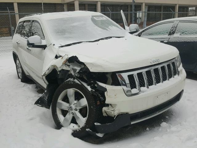 1J4RR6GT3BC604850 - 2011 JEEP GRAND CHER WHITE photo 1