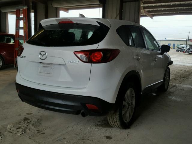 JM3KE2DE8D0157090 - 2013 MAZDA CX-5 GT WHITE photo 4