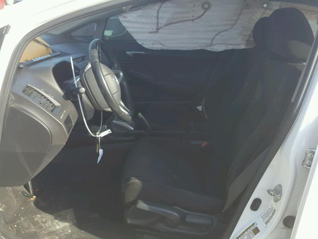 2HGFA1F69BH533621 - 2011 HONDA CIVIC LX-S Ақ фото 5