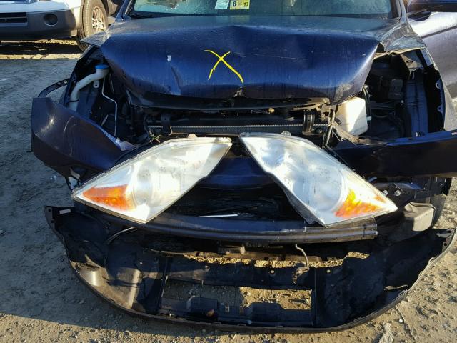 5J6RE48738L041504 - 2008 HONDA CR-V EXL 蓝色 照片 7