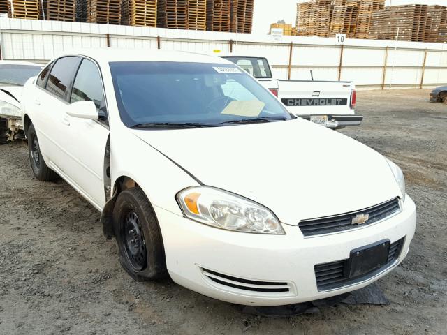 2G1WS581069356910 - 2006 CHEVROLET IMPALA POL WHITE photo 1