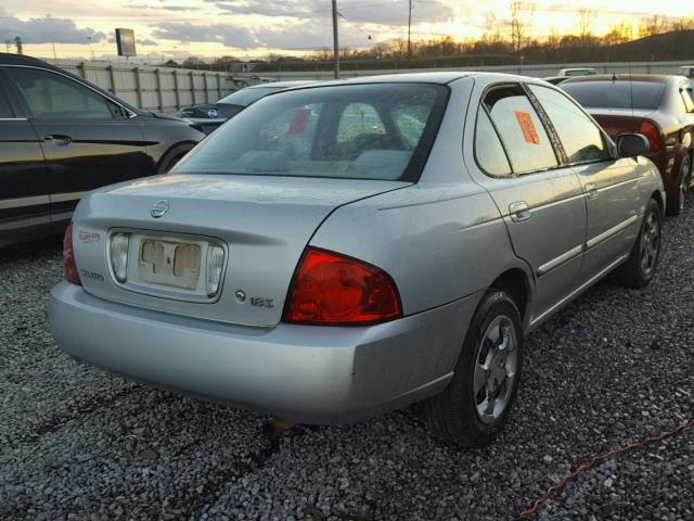 3N1CB51D25L564767 - 2005 NISSAN SENTRA 1.8 SILVER photo 4