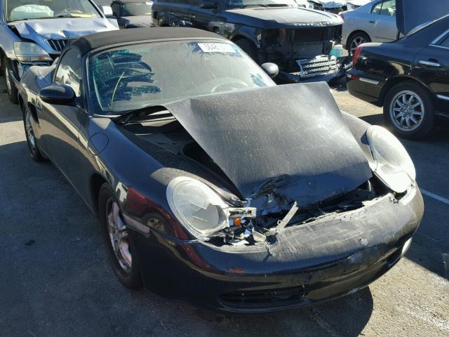 WP0CA29812U625565 - 2002 PORSCHE BOXSTER BLACK photo 1