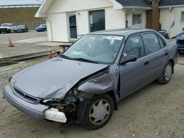 2T1BR12E1WC045198 - 1998 TOYOTA COROLLA VE GRAY photo 2