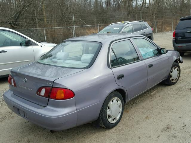 2T1BR12E1WC045198 - 1998 TOYOTA COROLLA VE GRAY photo 4