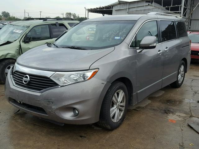 JN8AE2KP9B9004028 - 2011 NISSAN QUEST S GRAY photo 2